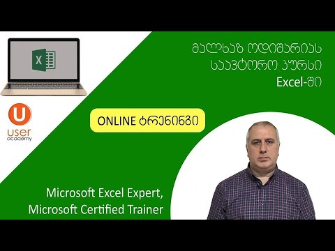 Microsoft Excel-ის ვიდეო გაკვეთილები - 22. Page Layout, Page Setup – Part 2